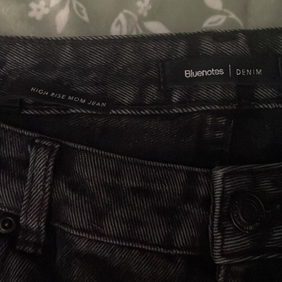 Black denim blue note jeans - Picture 2 of 2